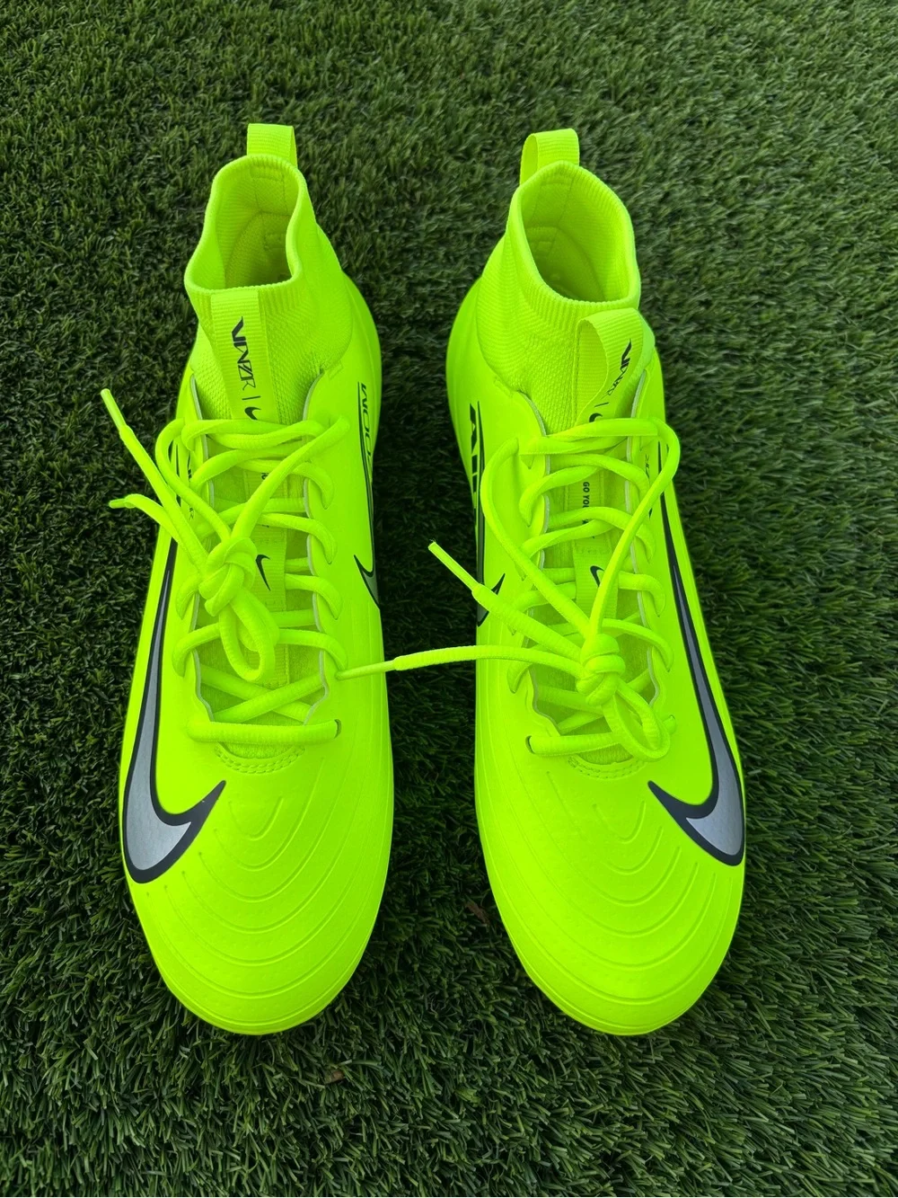 Nike Air Zoom Vapor Pro 1 “Volt Anthracite” Football Cleats Size 11
